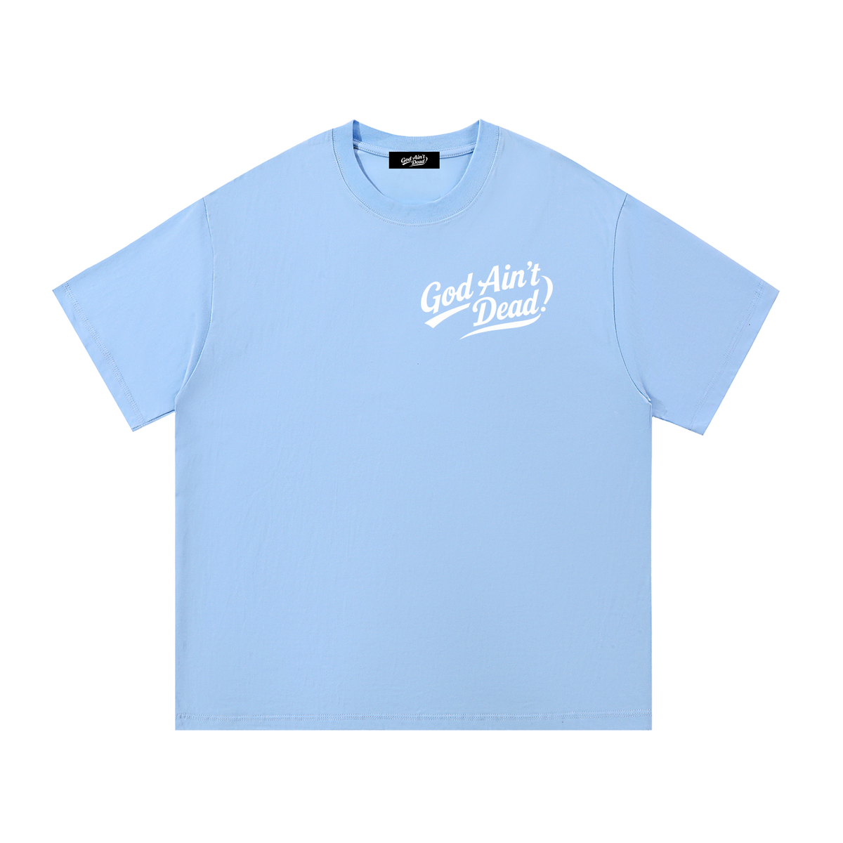 Blue Plain T-Shirt